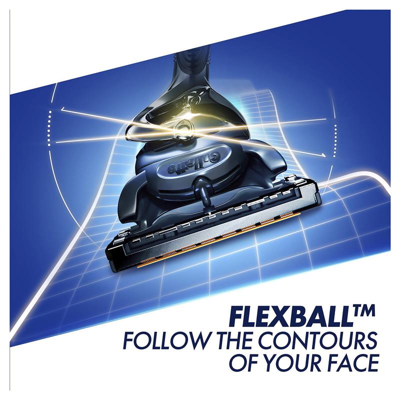 Gillette Fusion Proglide Razor + 2 Blade Refills