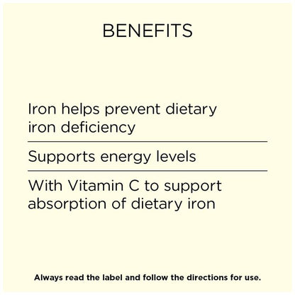 GO Healthy Iron + Vitamin C 30 Hard Capsules