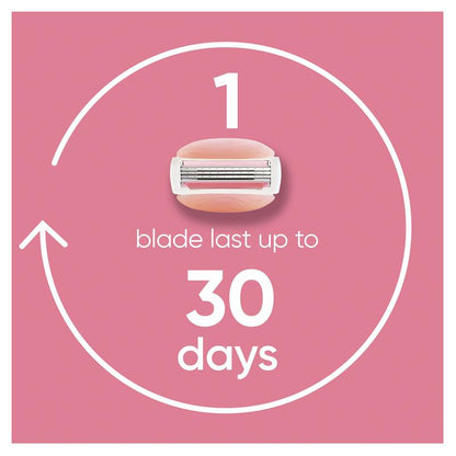 Gillette Venus Comfortglide Breeze Women's Razor Blade Refills 8 Pack - Luxurious Shaving Experience