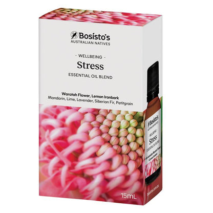 Bosisto's Native Stress Oil - 15ml Calming Essential Oil Blend