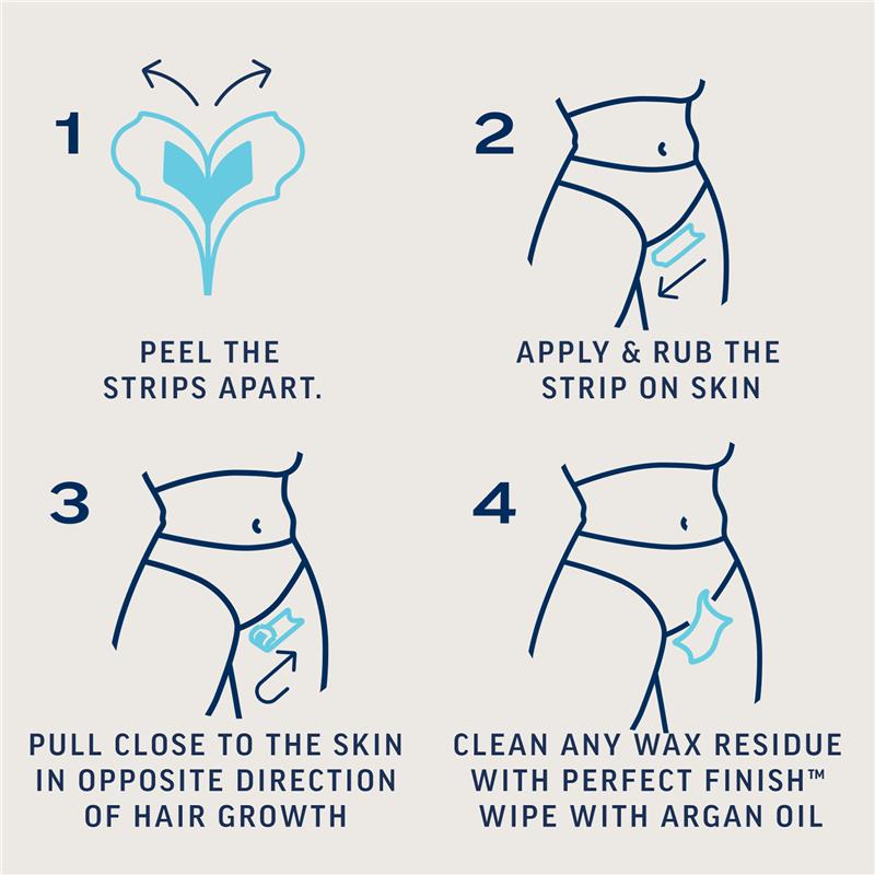 Veet Expert Cold Wax Strips Bikini 16 Pack