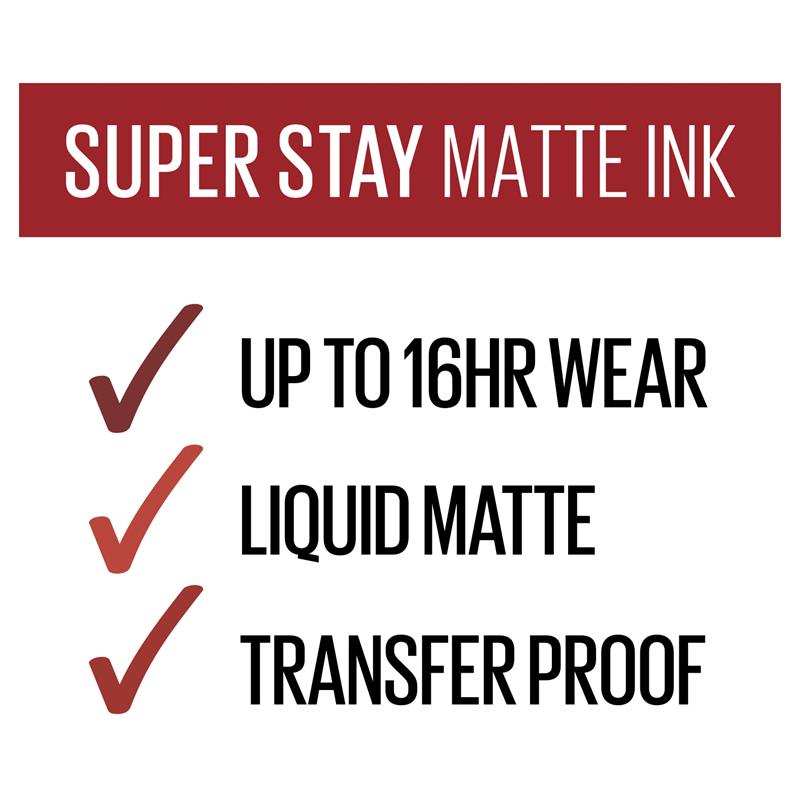 Maybelline Superstay Matte Lip Ink Spiced Edition Hustler
