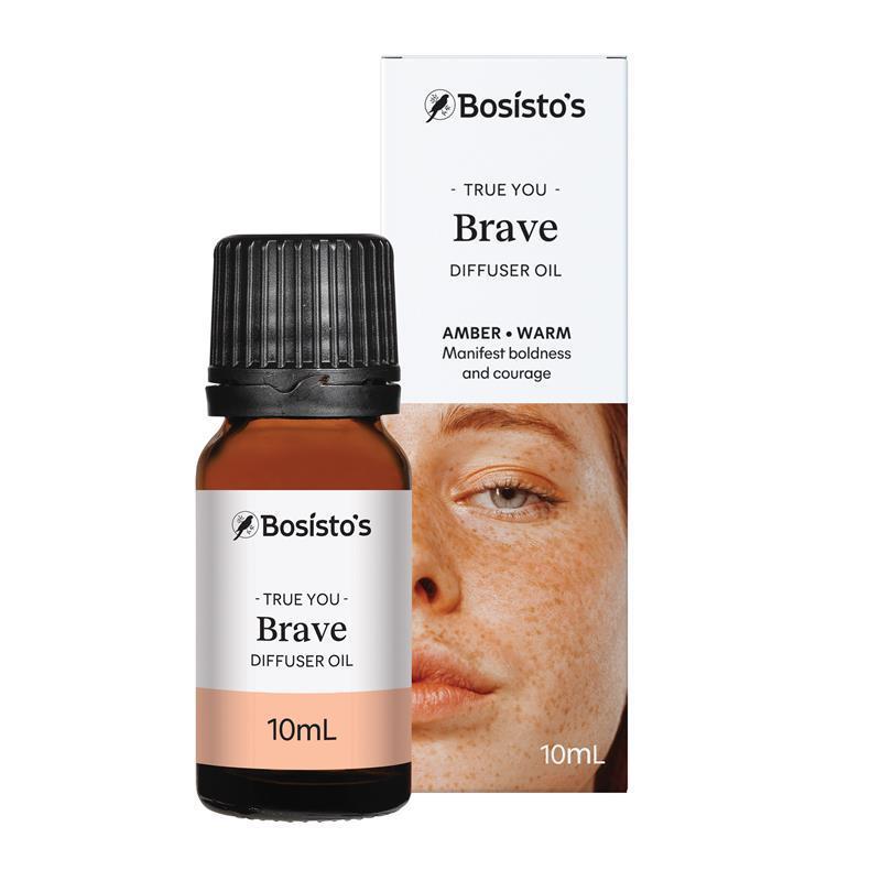Bosisto's True You Brave Diffuser Oil 10ml - Amber & Warm Aroma