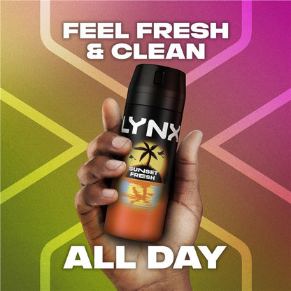 Lynx Deodorant Sunset Fresh 165ml