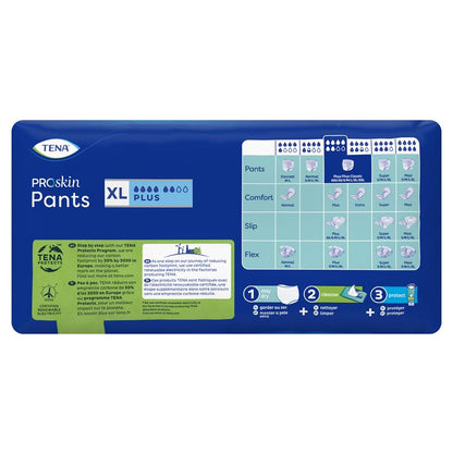 TENA ProSkin XL Incontinence Pants Plus - 12 Pants , Unisex, High Absorbency