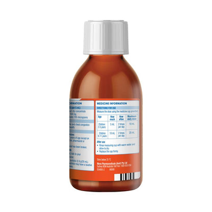 Demazin Kids 2+ Cough + Immune Defence 200ml - Natural Berry Flavor