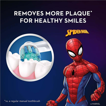 Oral-B Kids Power Toothbrush Refills - Star Wars/Spiderman 2 Pack