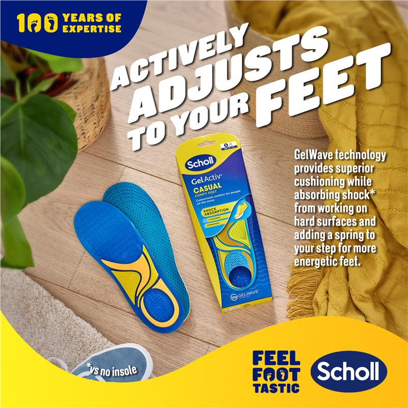 Scholl Gel Activ Insole Casual Small