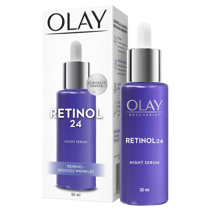 Olay Regenerist Retinol 24 Night Serum Fragrance Free 30ml