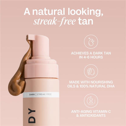 Bali Body Self Tanning Mousse 200ml - Natural Looking Tan