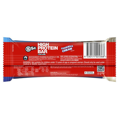 BSc High Protein Bar Cookies & Cream 92g