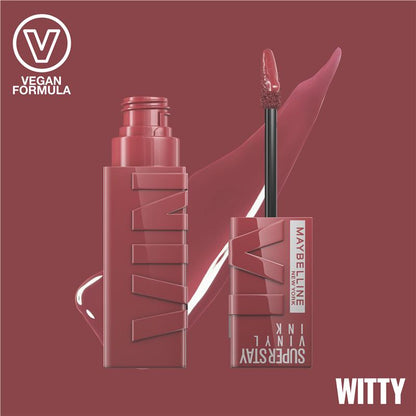 Maybelline Superstay Vinyl Ink Liquid Lip Colour 40 Witty Nu Int