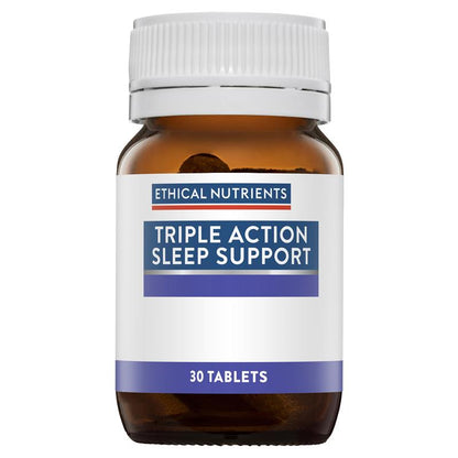 Ethical Nutrients Triple Action Sleep Support 30 Tablets