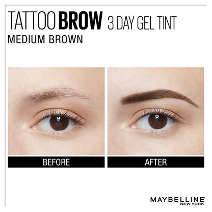 Maybelline Tattoo Brow Gel Tint Medium