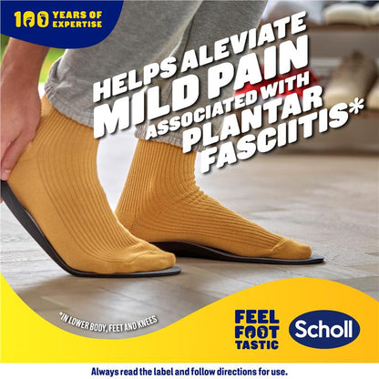 Scholl In Balance Pain Relief Plantar Fasciitis Orthotic Insole Medium