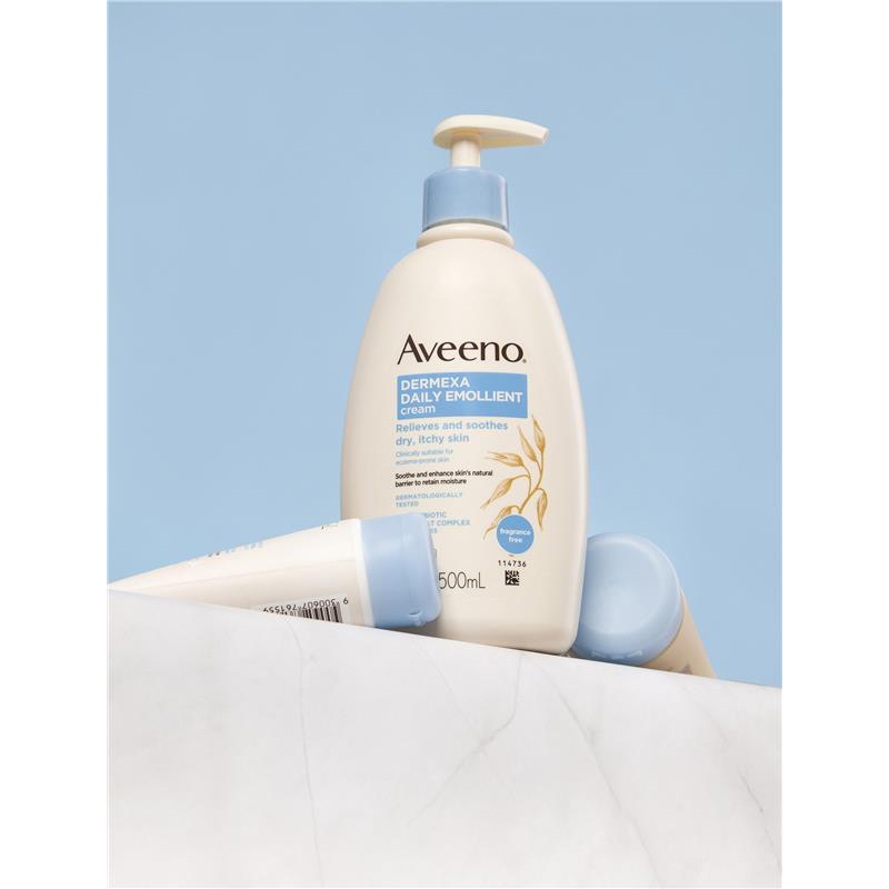Aveeno Dermexa Daily Emollient Fragrance Free Body Cream 500ml