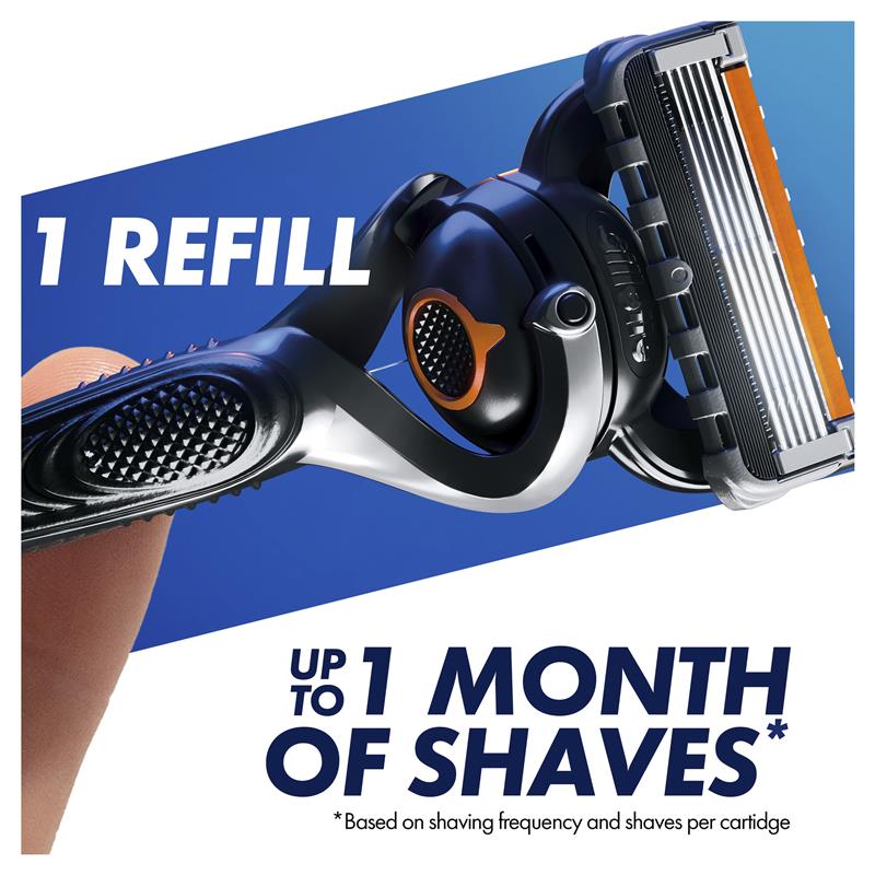 Gillette ProGlide Flexball Razor Blade Refills - 8 Blades for Fusion & ProShield