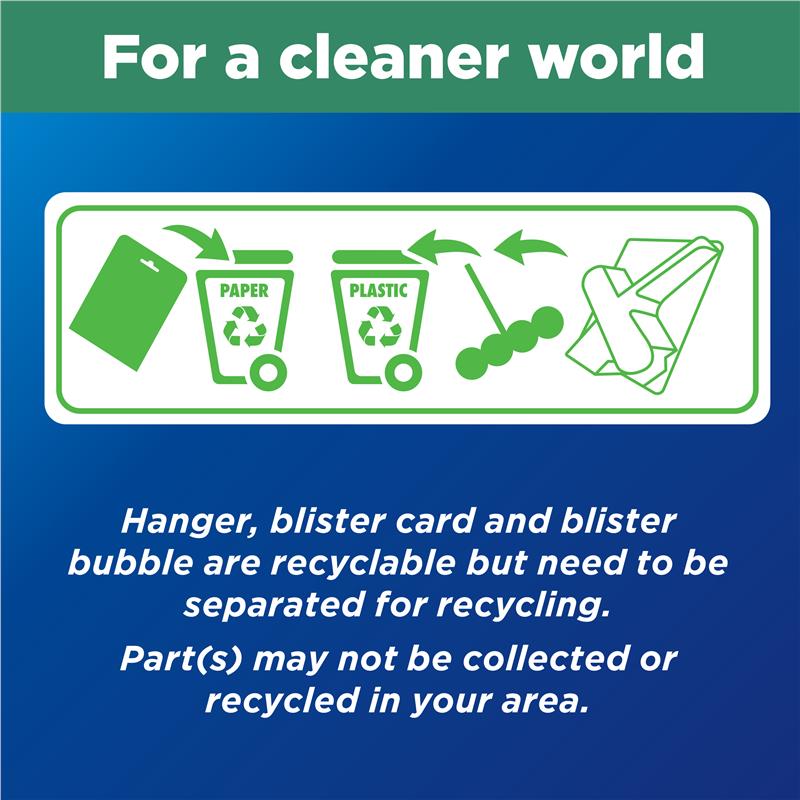 Bref Blue Active Eucalyptus Toilet Block 50g - Odour Stop Technology