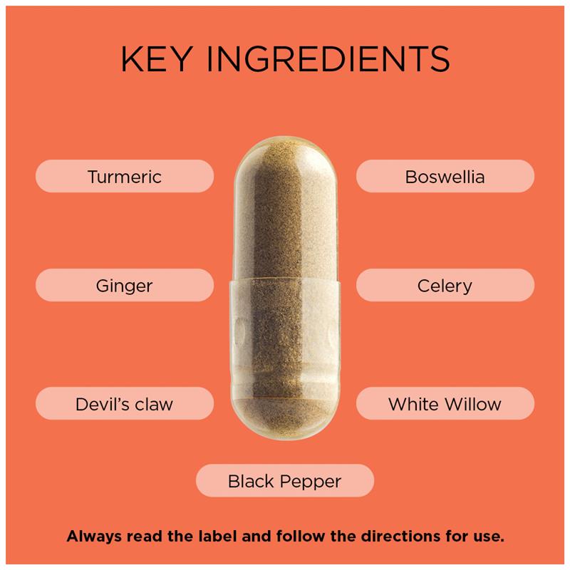 GO Healthy Turmeric Joint Pain Relief 60 Hard Capsules