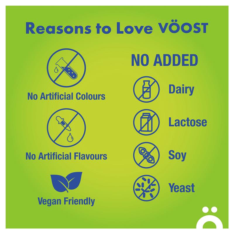 Voost Hydrate Lemon + Lime Effervescent Tablets - 60 Pack