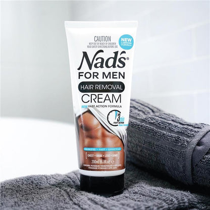 Nad's For Men Hair Removal Cream 200ml - Quick & Painless Solution