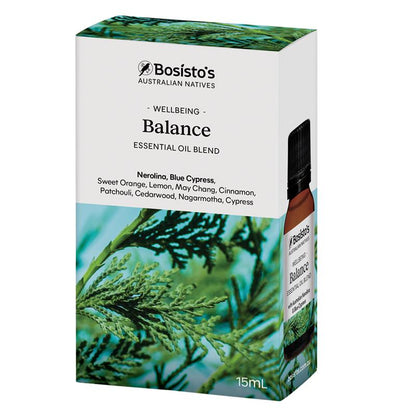 Bosisto's Native Balance Oil 15ml - Essential Oil Blend for Women