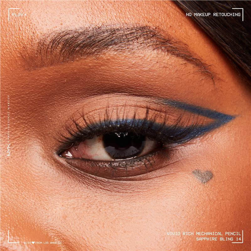 NYX Vivid Rich Mech Liner Pencil Sapphire Bling