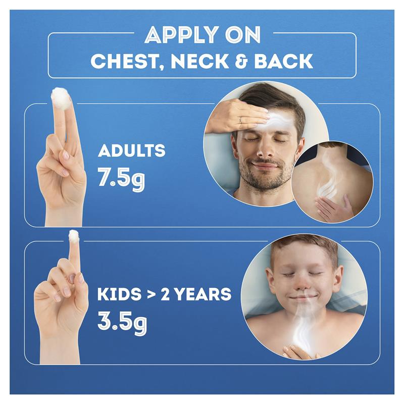 Vicks VapoRub Ointment Decongestant Chest Rub 50g