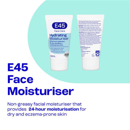 E45 Face Moisturiser 50ml
