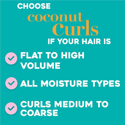 Ogx Quenching + Coconut Curls Conditioner For Curly Hair 385mL