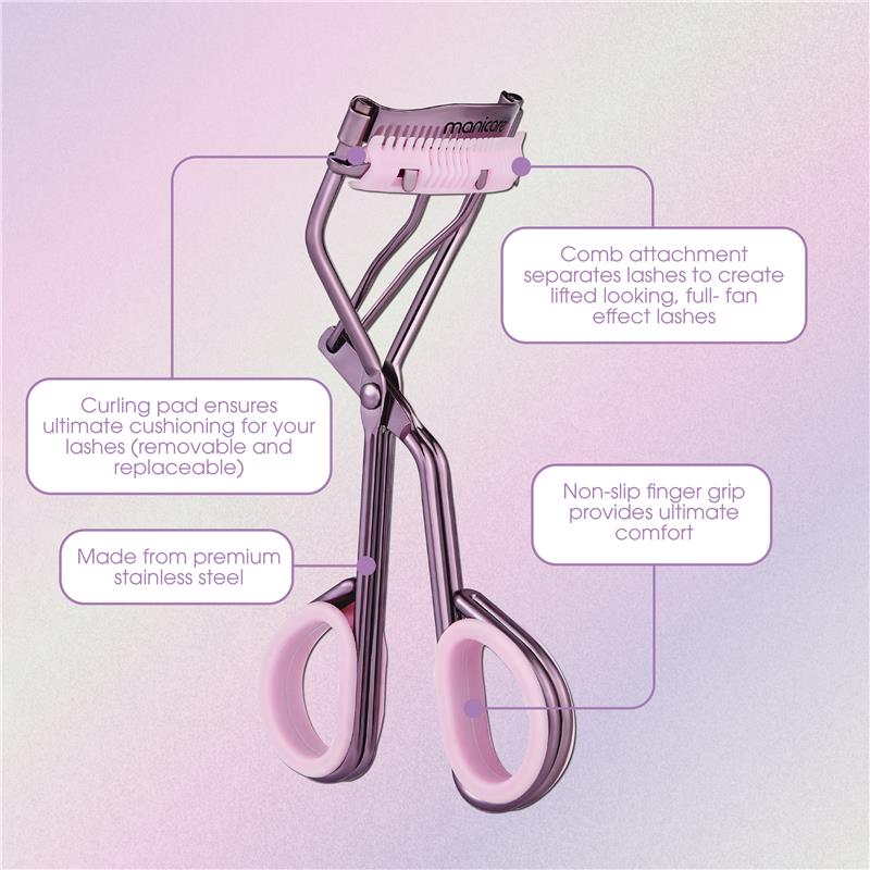 Manicare Eyelash Curler With Comb