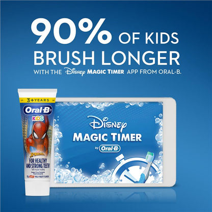 Oral-B Spiderman Kids Toothpaste for Ages 3+ - 92g
