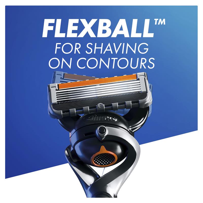 Gillette Fusion Proglide Razor + 2 Blade Refills