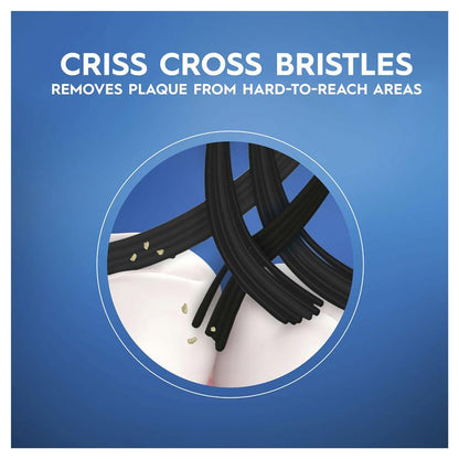 Oral-B Cross Action All In One Charcoal Toothbrush 3 Pack