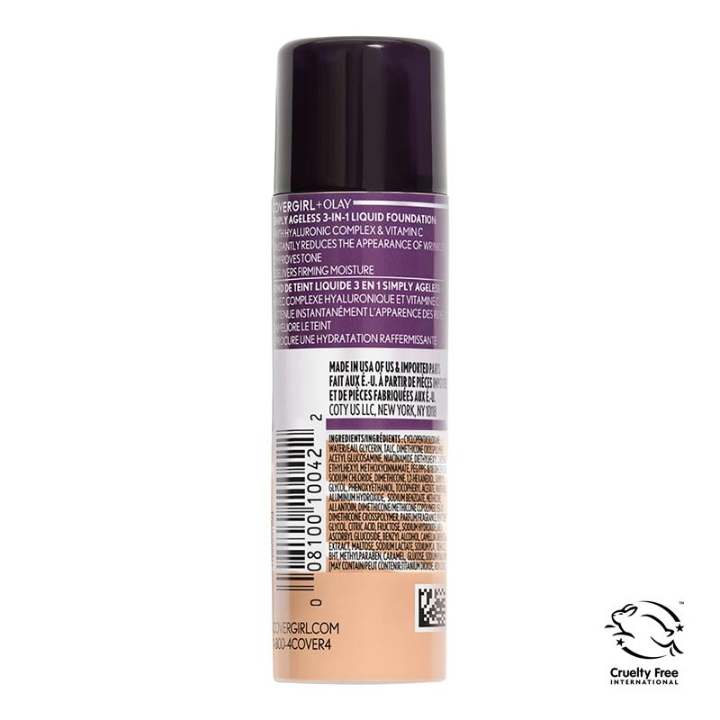 Covergirl Simply Ageless 3 In 1 Foundation 245 Warm Beige 30ml