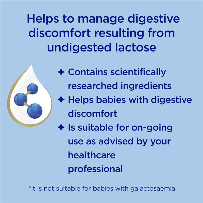 Aptamil Gold+ Lactose Intolerance Infant Formula 900g - Nutritional Support for Sensitive Tummies