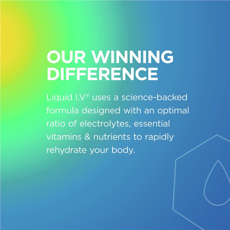Liquid IV Hydration Lemon Lime - 10 Sachets