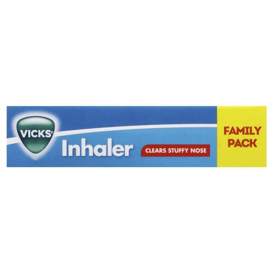 Vicks Inhaler Triple Pack 3 x 0.5mL - Instant Relief for Colds
