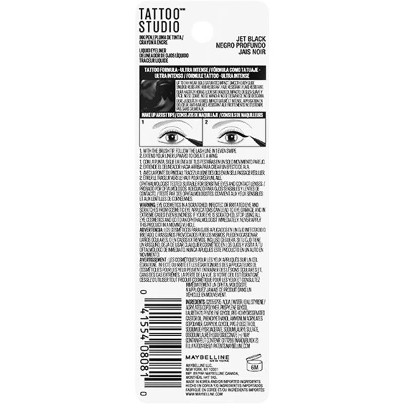 Maybelline Tattoo Liner Ink Pen Nu Black