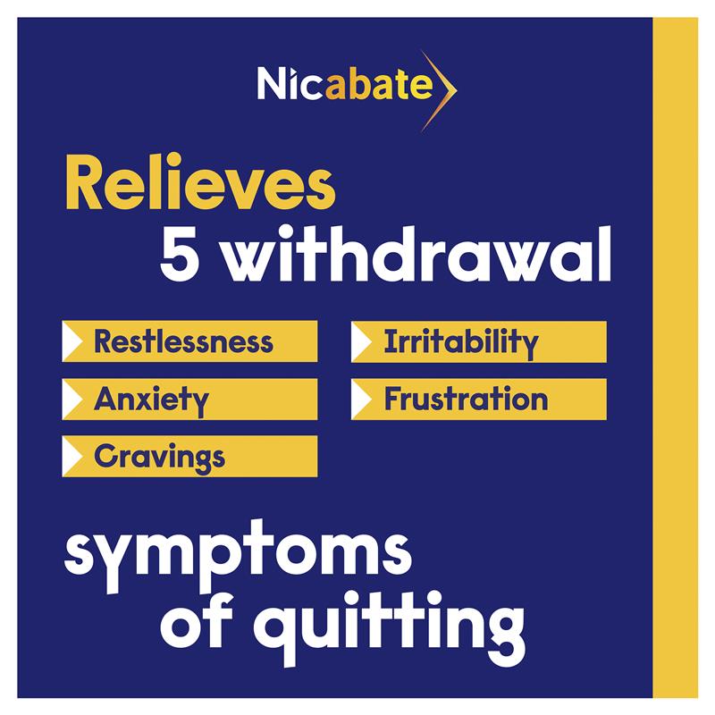 Nicabate Gum 4mg Extra Fresh 250 Pieces - Stronger Support for Smokers