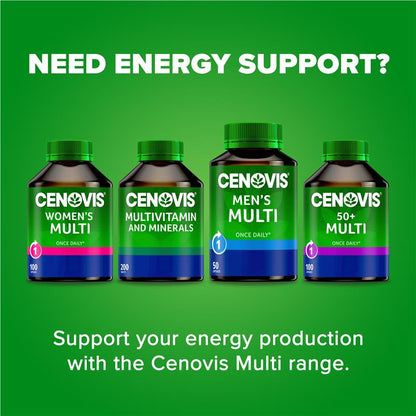Cenovis Once Daily Mens Multi 50 Capsules