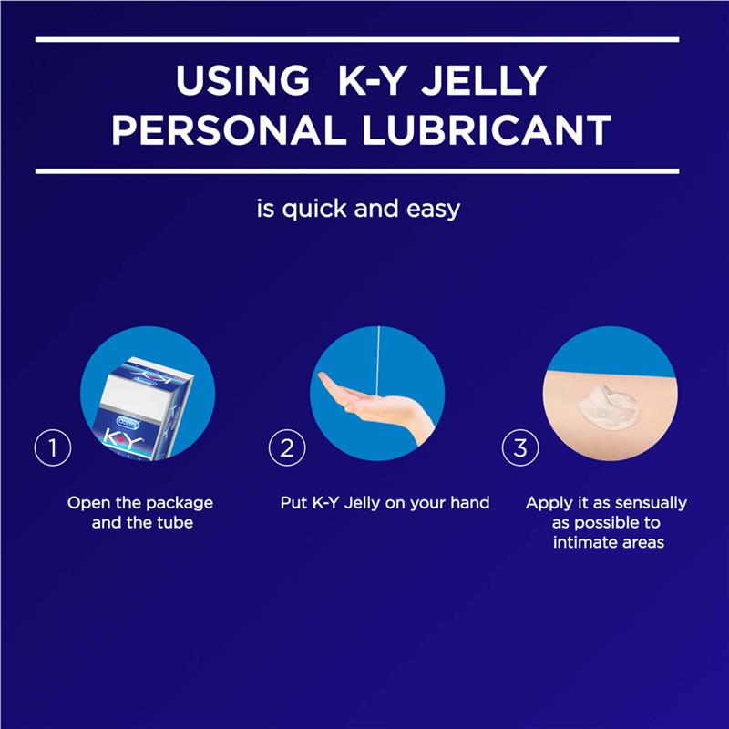 Durex K-Y Jelly Personal Intimate Gel Lubricant - 100g