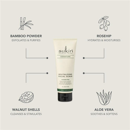 Sukin Signature Revitalising Facial Scrub 125mL