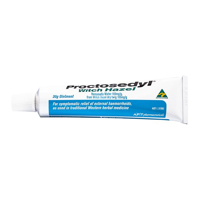 Proctosedyl Witch Hazel Haemorrhoids Ointment 30g