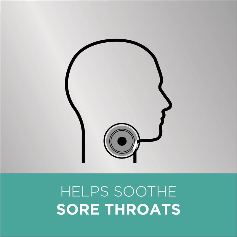 Strepsils Herbal Chesty Cough+ Lozenges Honey Lemon 16 Pack - Triple Relief Formula