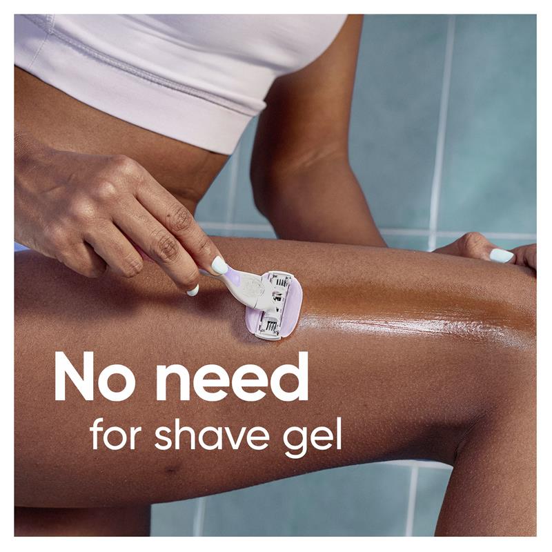 Gillette Venus Comfortglide Breeze Women's Razor Blade Refills 8 Pack - Luxurious Shaving Experience