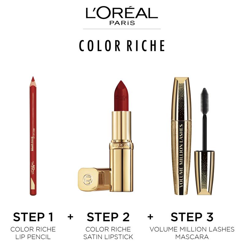 L'Oreal Paris Color Riche Classic Satin Lipstick 110 Made In Paris