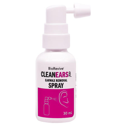 BioRevive Clean Ears Spray 30ml - Gentle Earwax Removal Solution