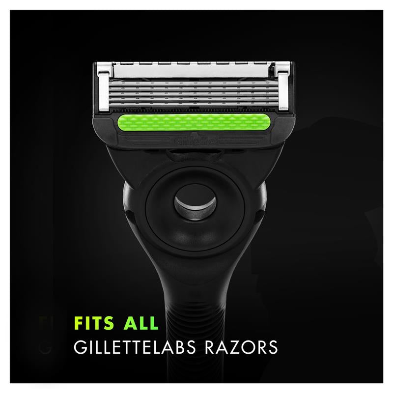 Gillette Labs 4-Pack Razor Cartridges – Compatible with Exfoliating & Heated Razors