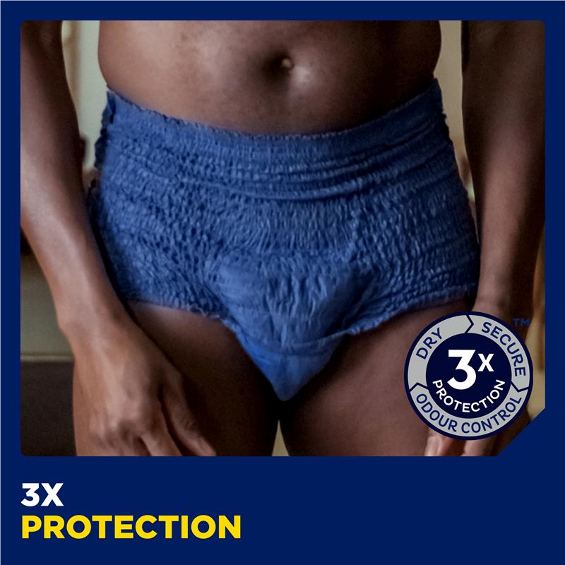 TENA Men Active Fit Plus Incontinence Pants S/M 9 Pants